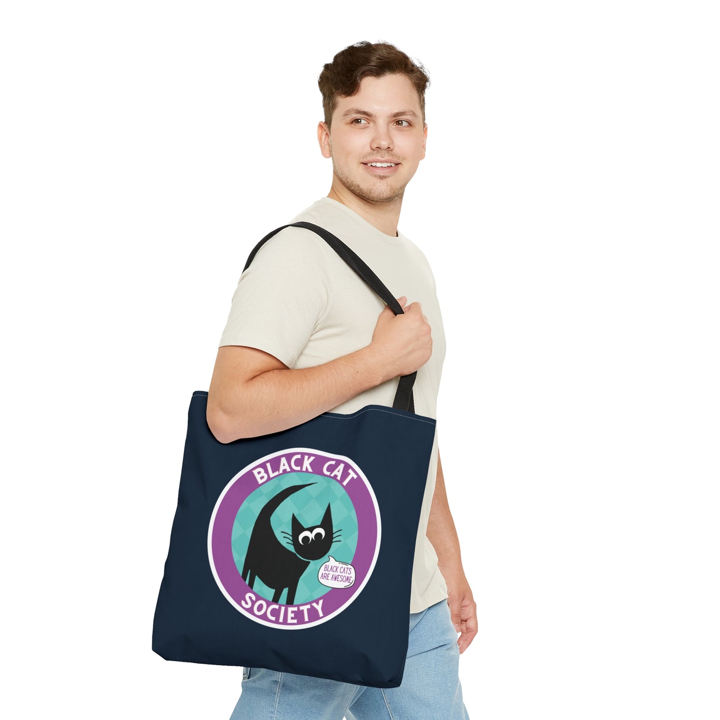 Black Cat Society Tote Bag