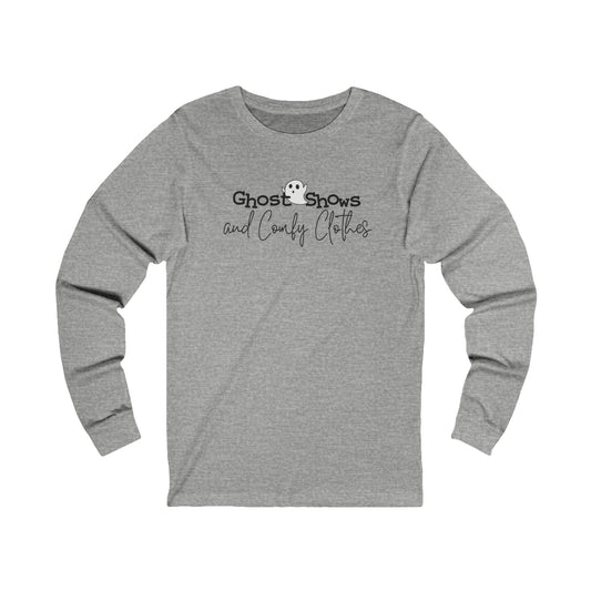Ghost Shows & Comfy Clothers Long Sleeve Tee