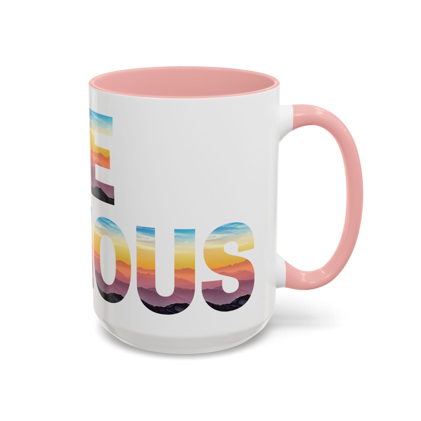 Be Curious Black Cat Coffee Mug