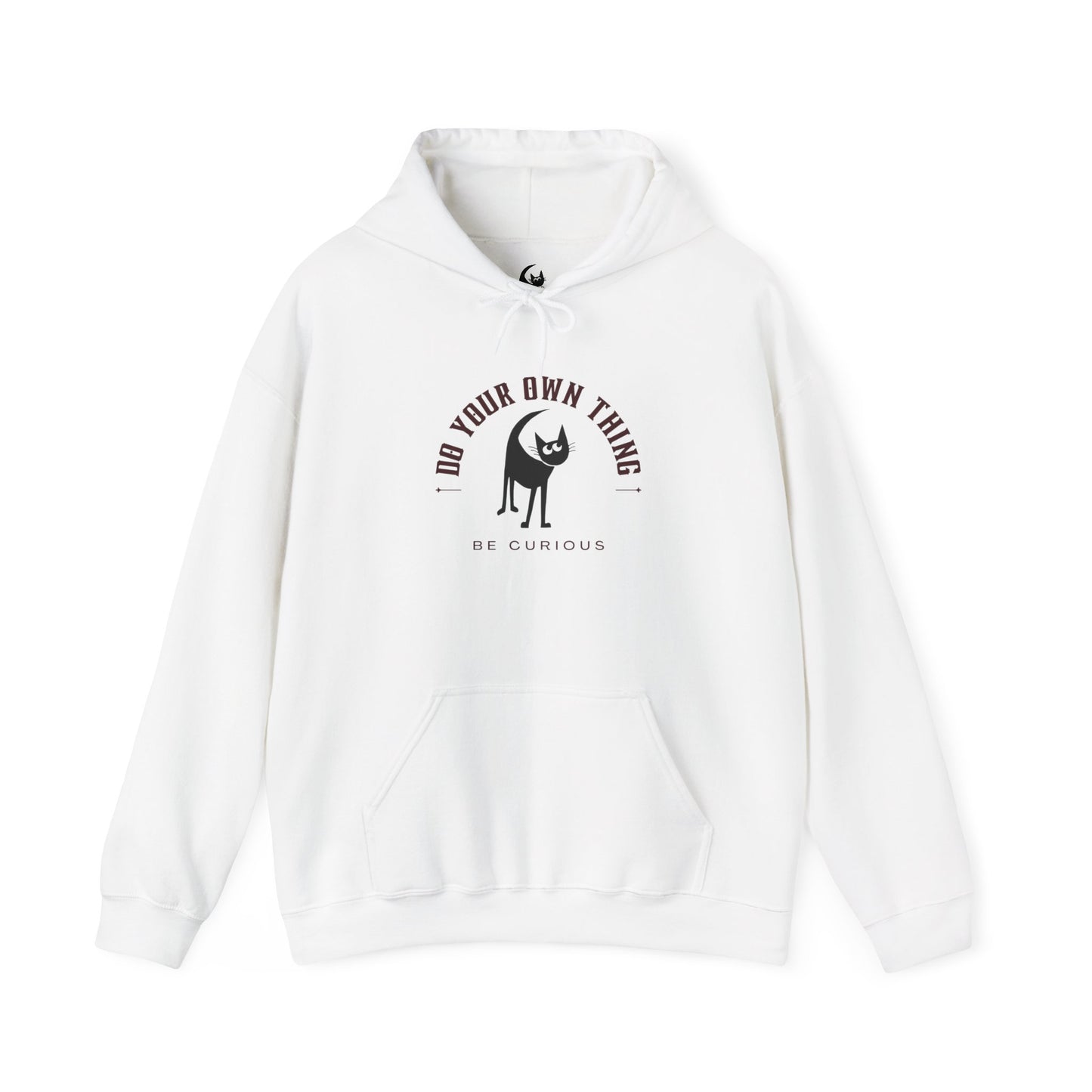 Do Your Own Thing, Be Curious Hooded Sweatshirt
