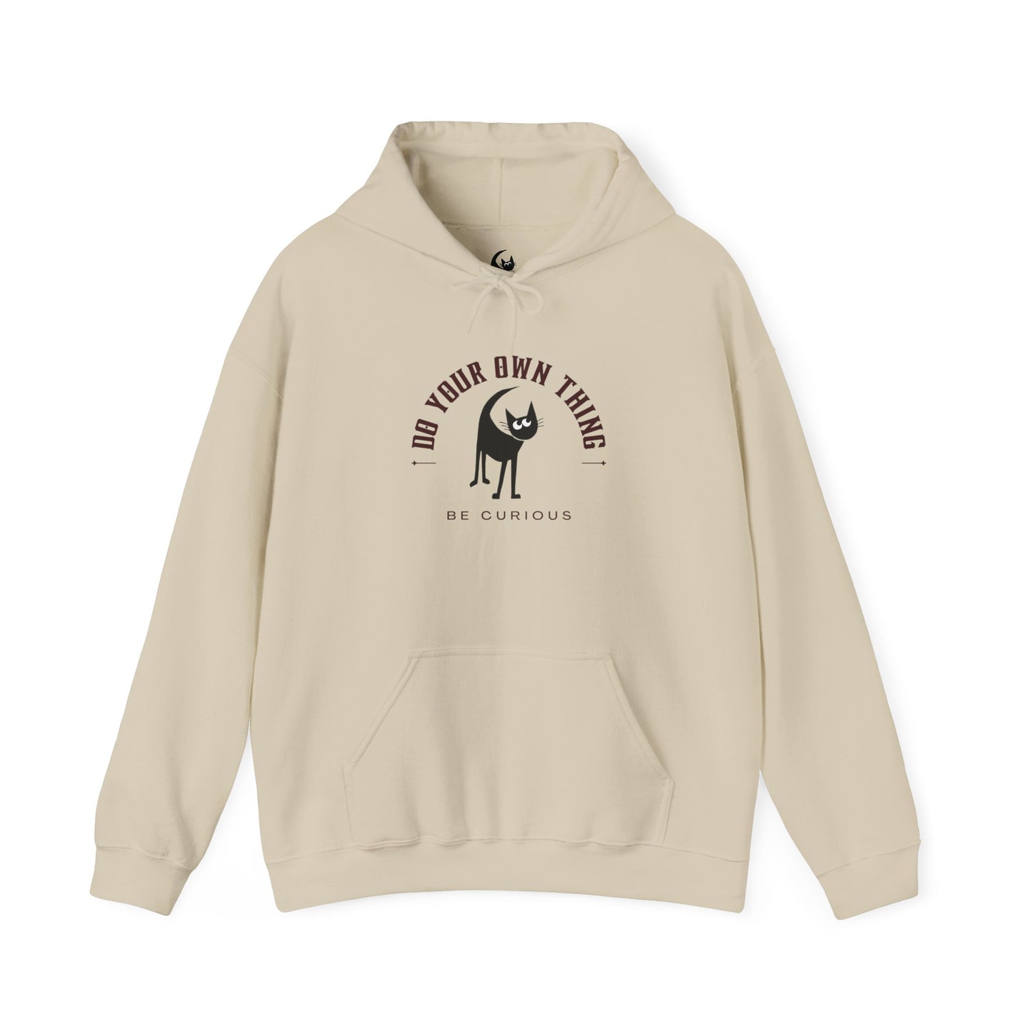 Do Your Own Thing, Be Curious Hooded Sweatshirt