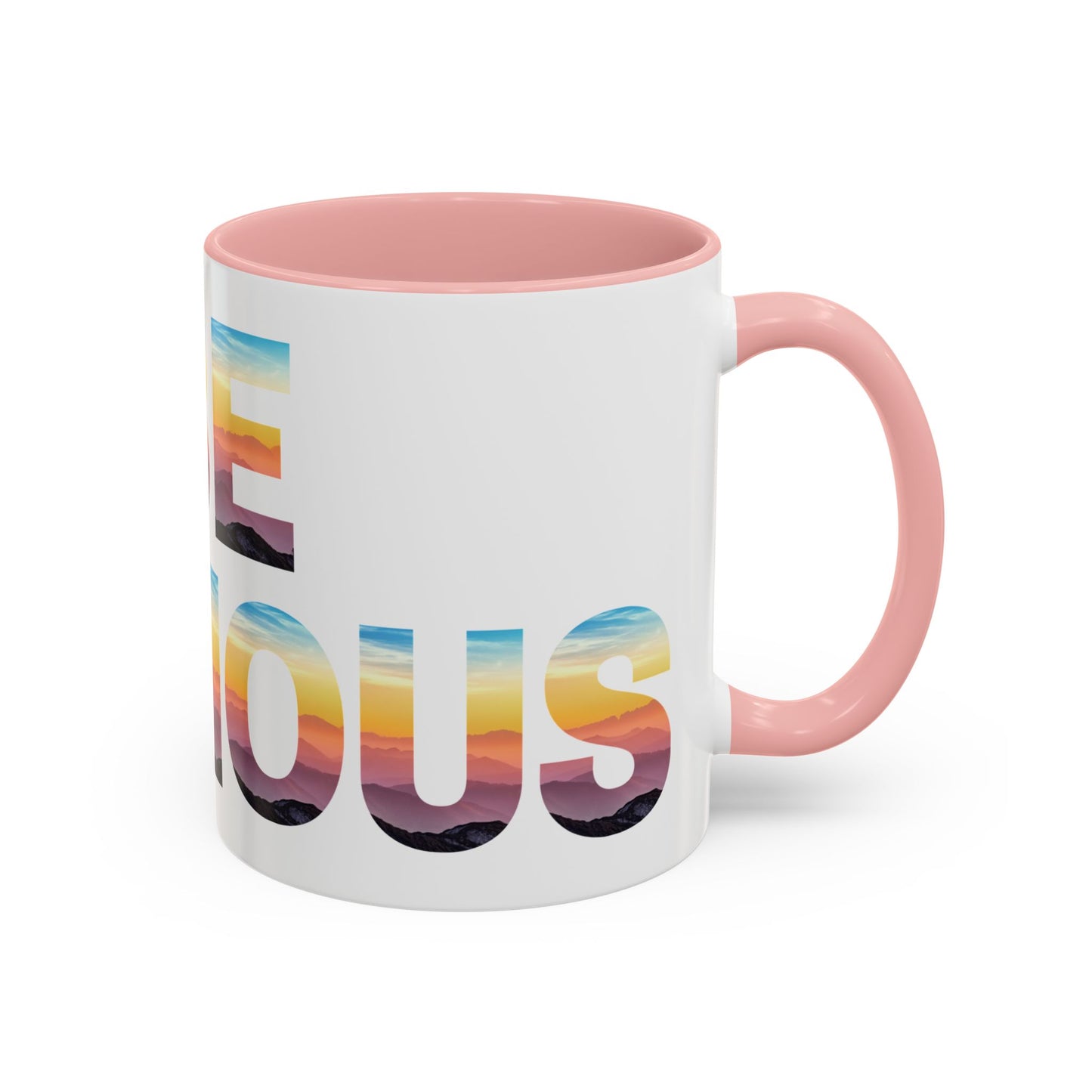 Be Curious Black Cat Coffee Mug