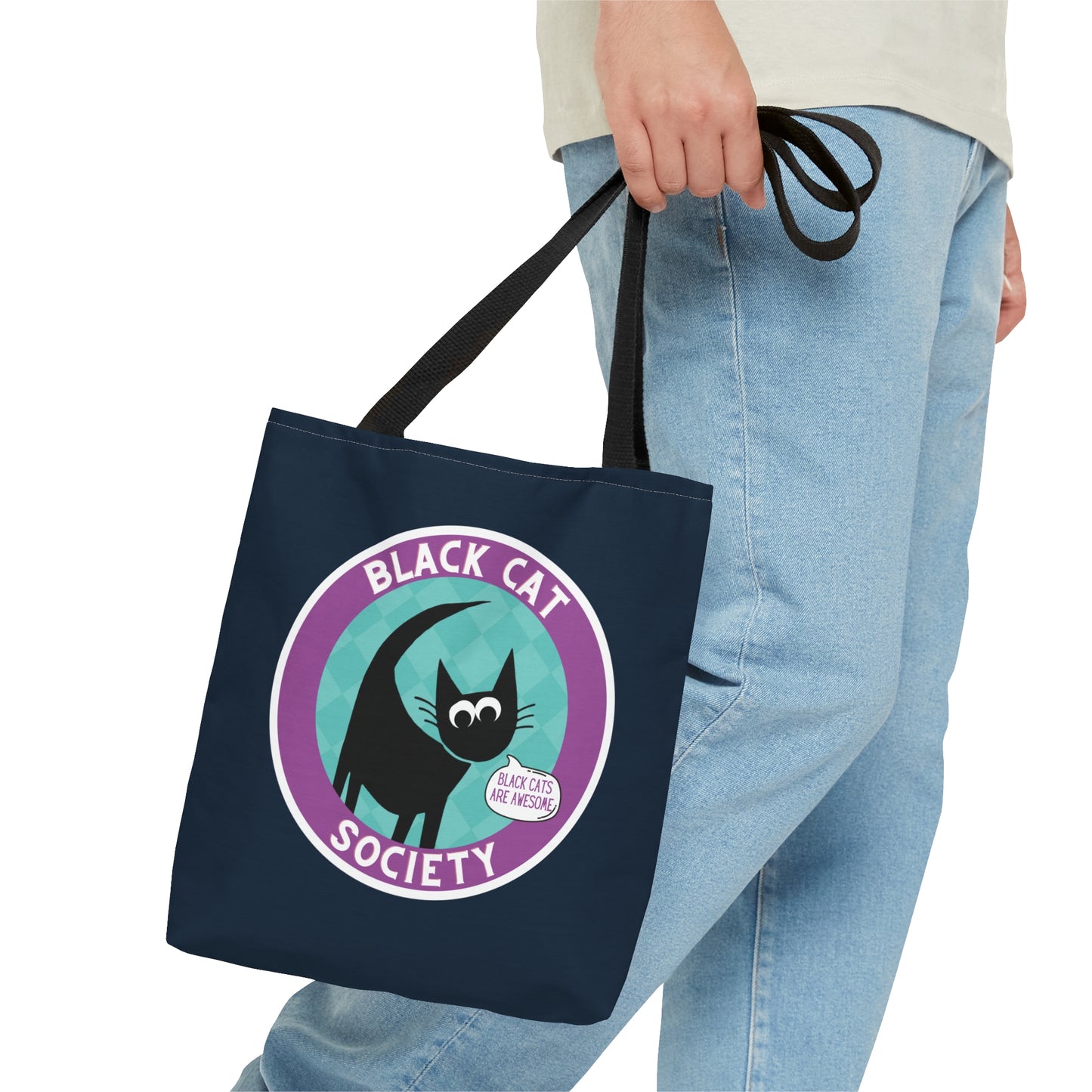 Black Cat Society Tote Bag