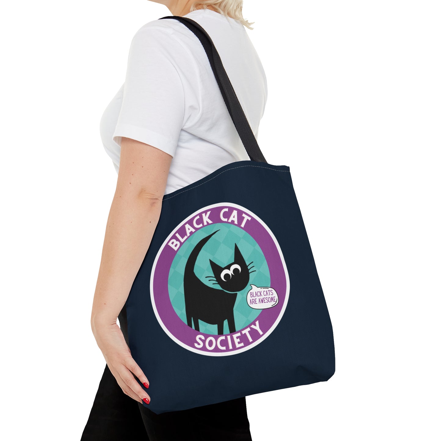 Black Cat Society Tote Bag