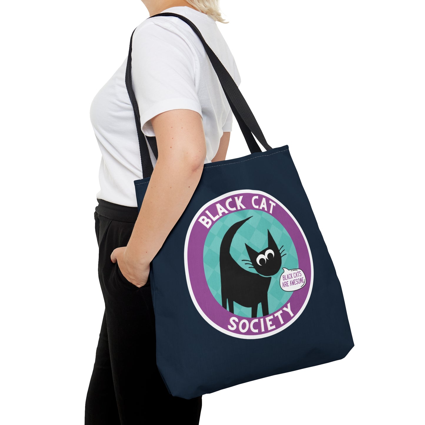Black Cat Society Tote Bag