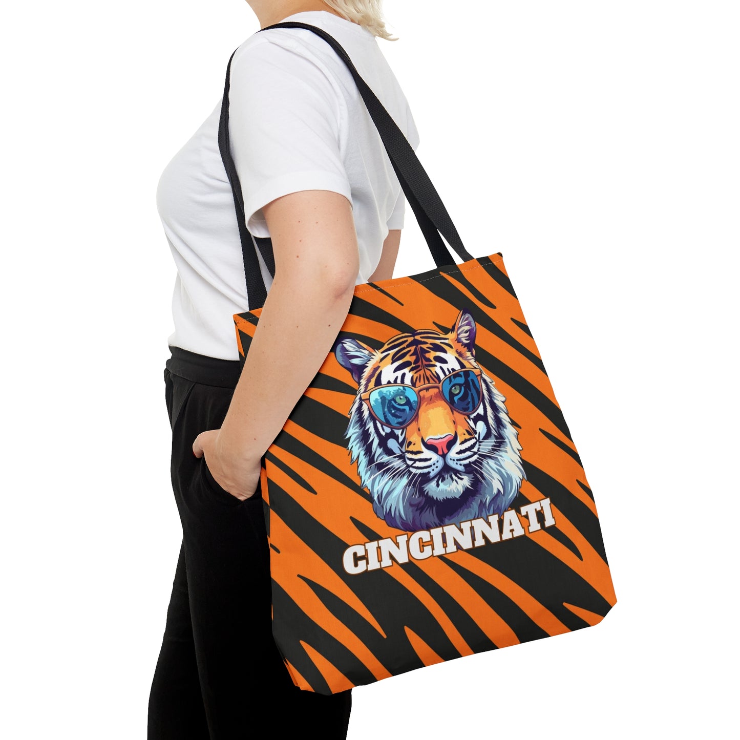 Cincinnati Bengal Tiger Tote Bag