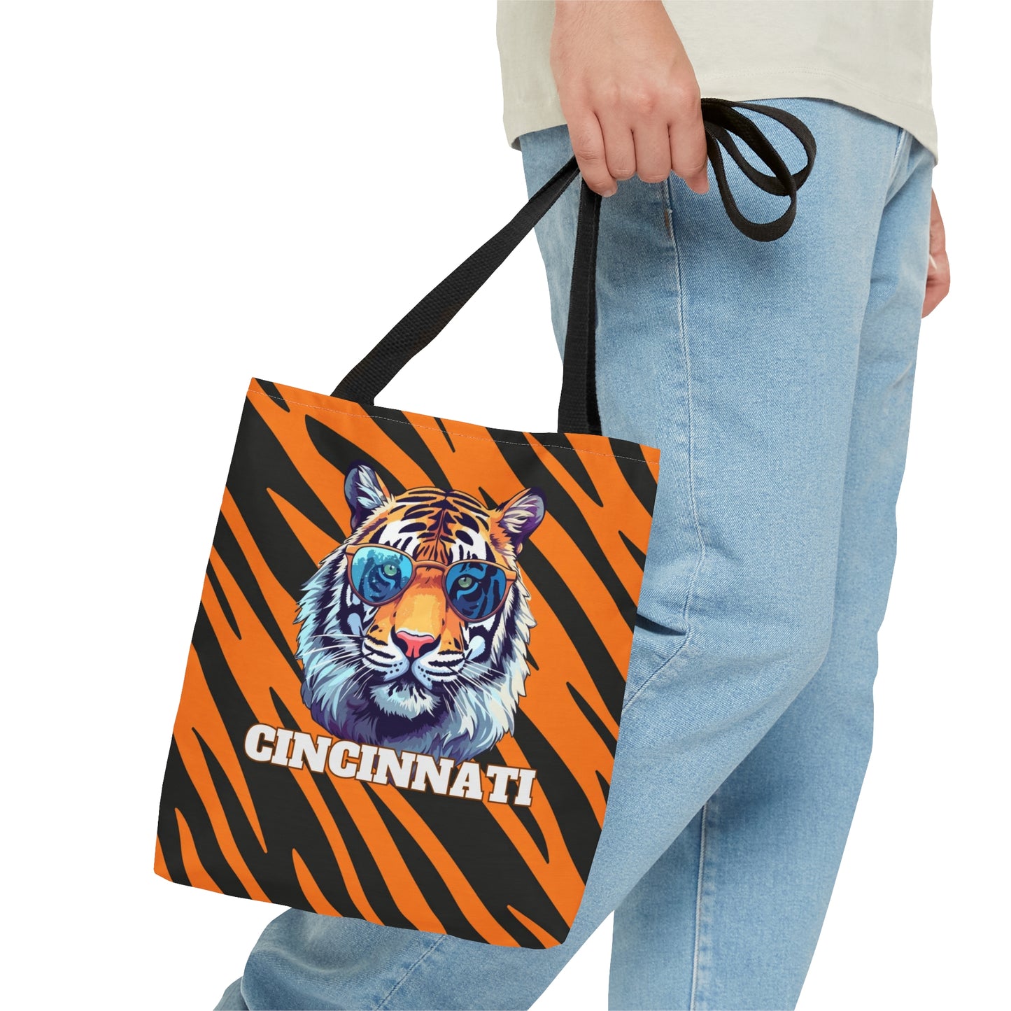 Cincinnati Bengal Tiger Tote Bag