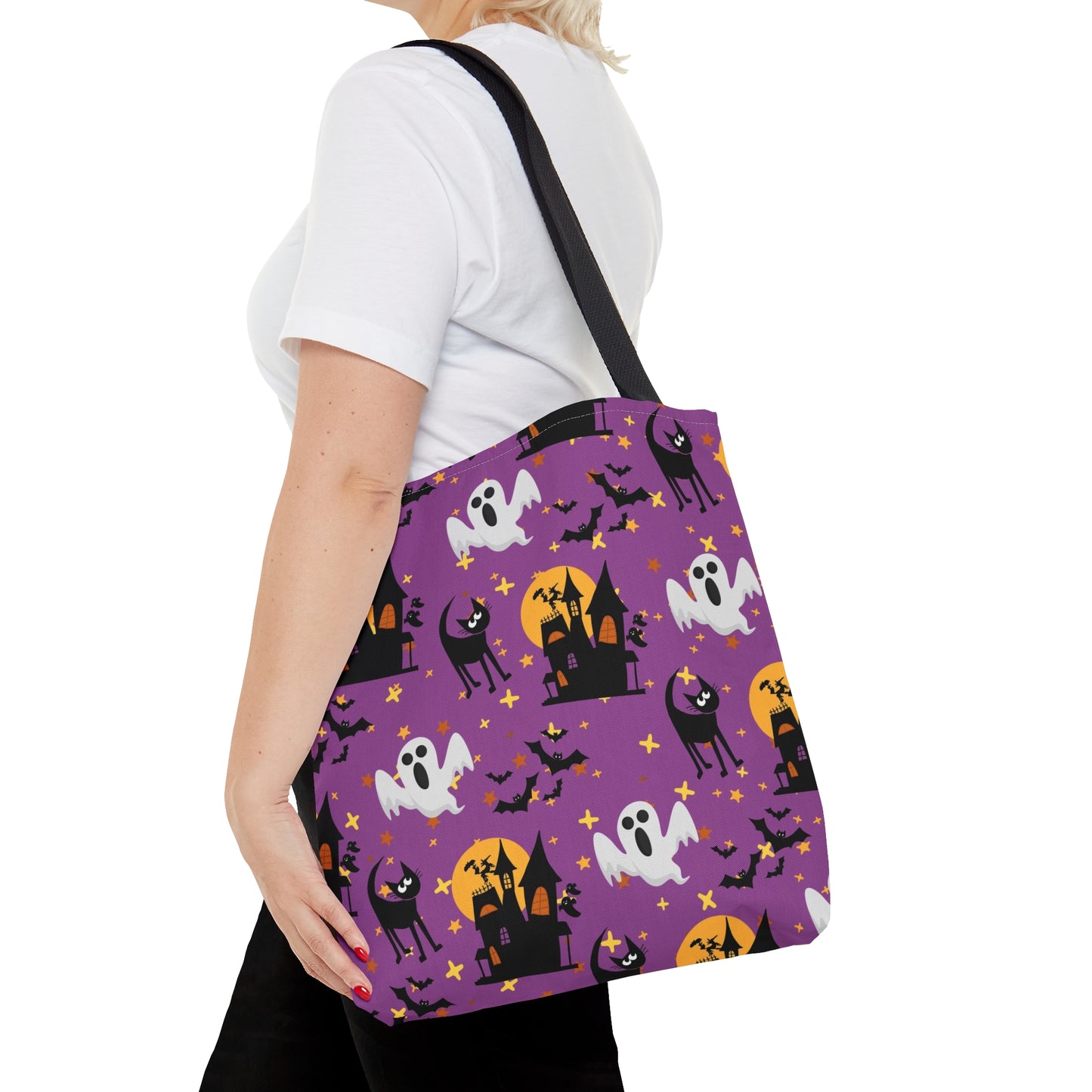 Black Cat I'm Spooky All Year Long Tote Bag