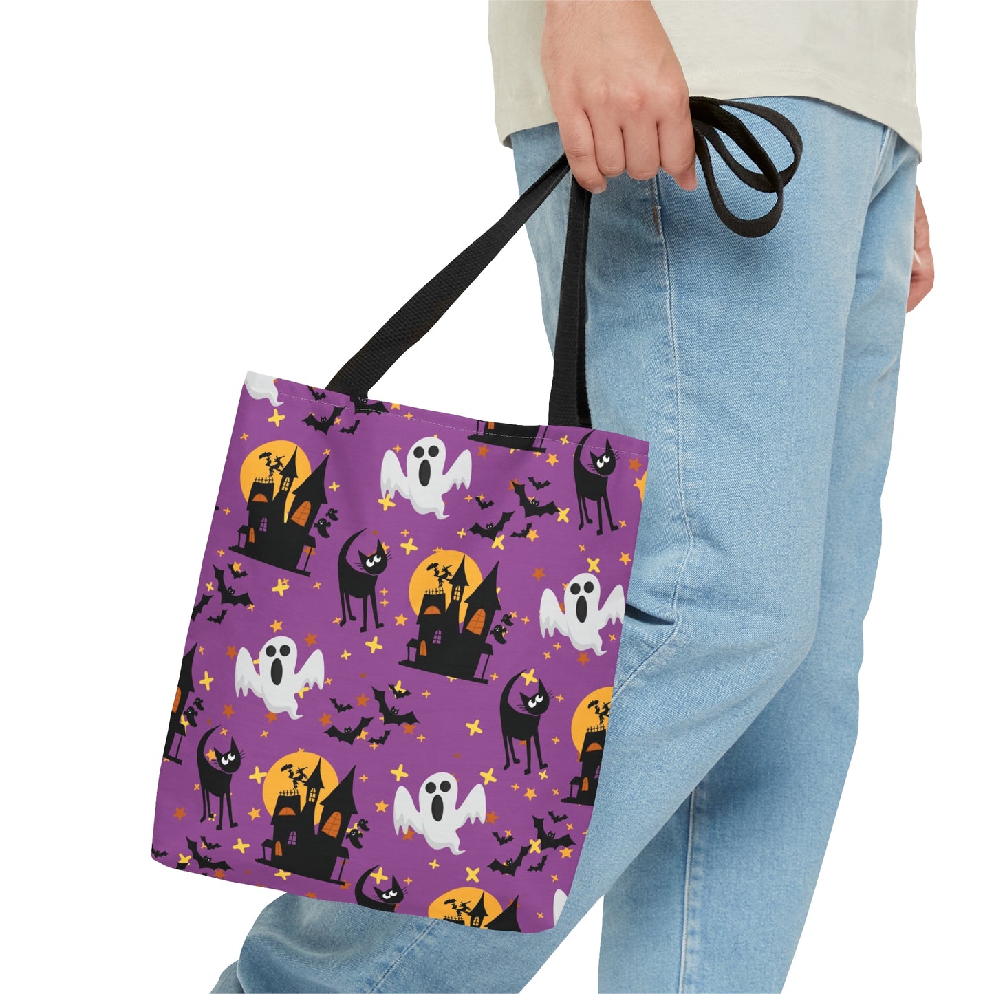 Black Cat I'm Spooky All Year Long Tote Bag