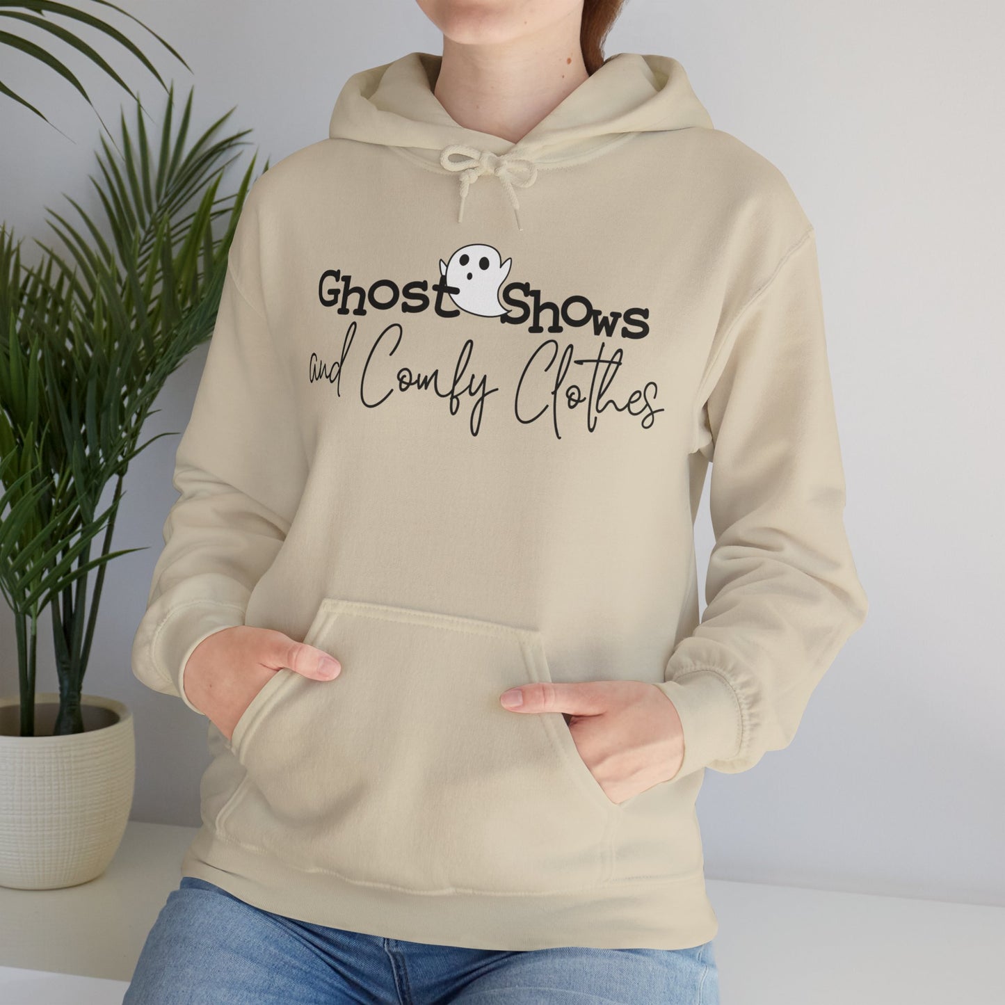 Ghost Shows & Comfy Clothes Hooded Sweatshirt