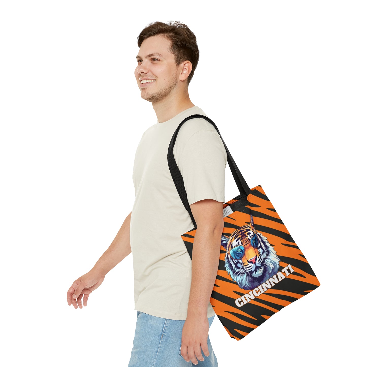 Cincinnati Bengal Tiger Tote Bag