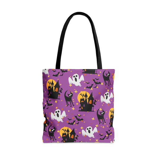 Black Cat I'm Spooky All Year Long Tote Bag
