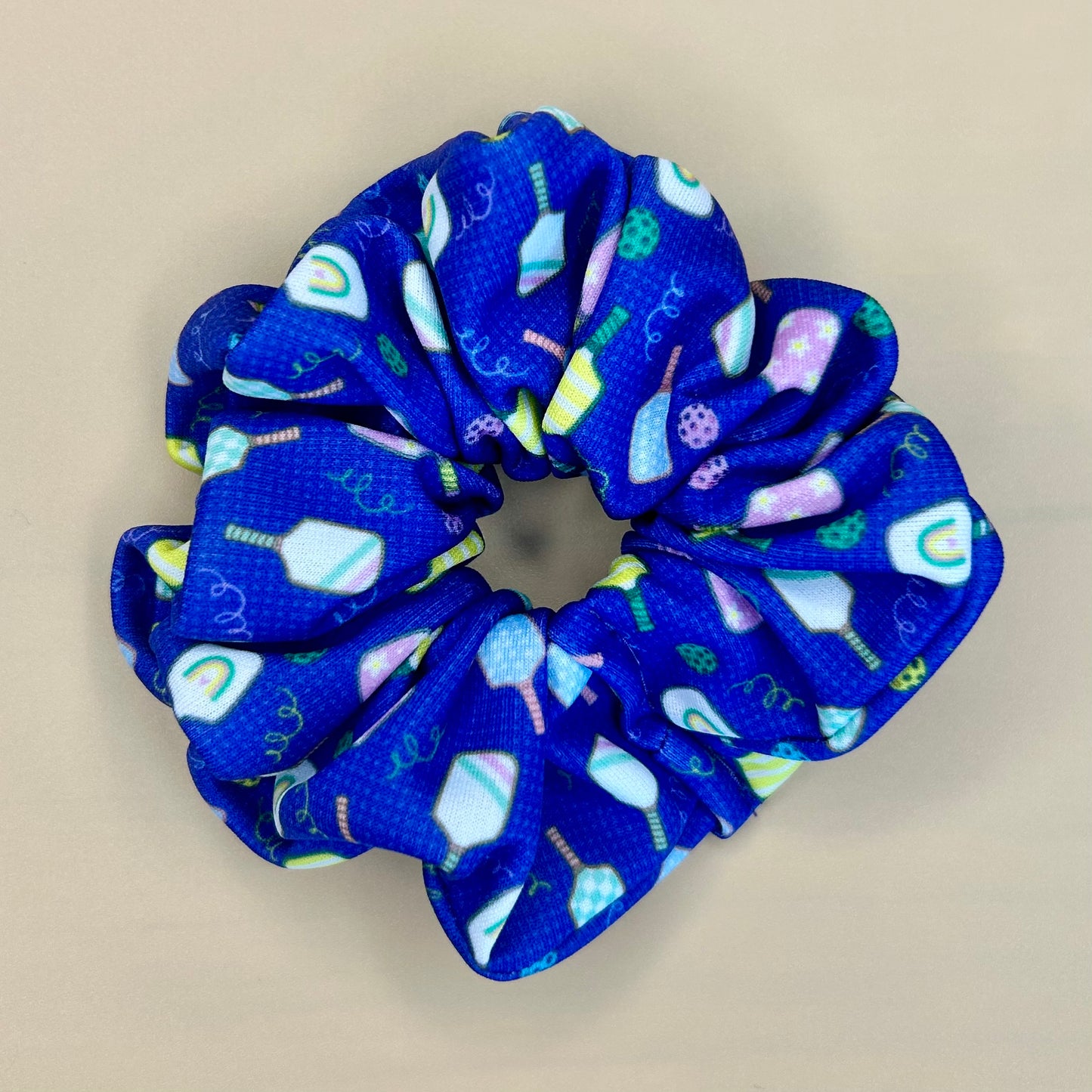 Pickle Ball Scrunchie