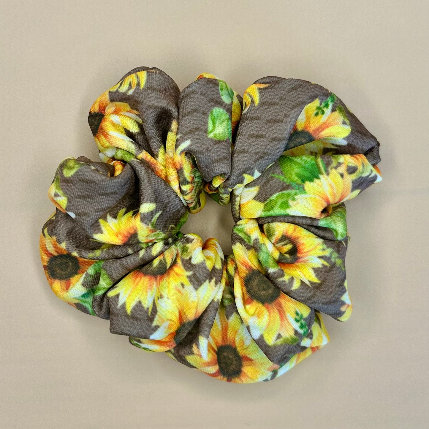 Sunflower Scrunchie