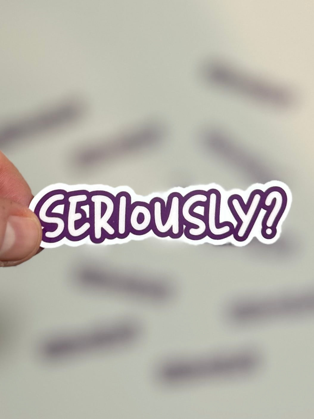 Seriously Sticker