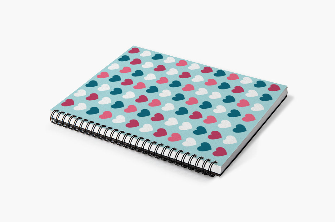 Life Is A Hoot Hearts Notebook