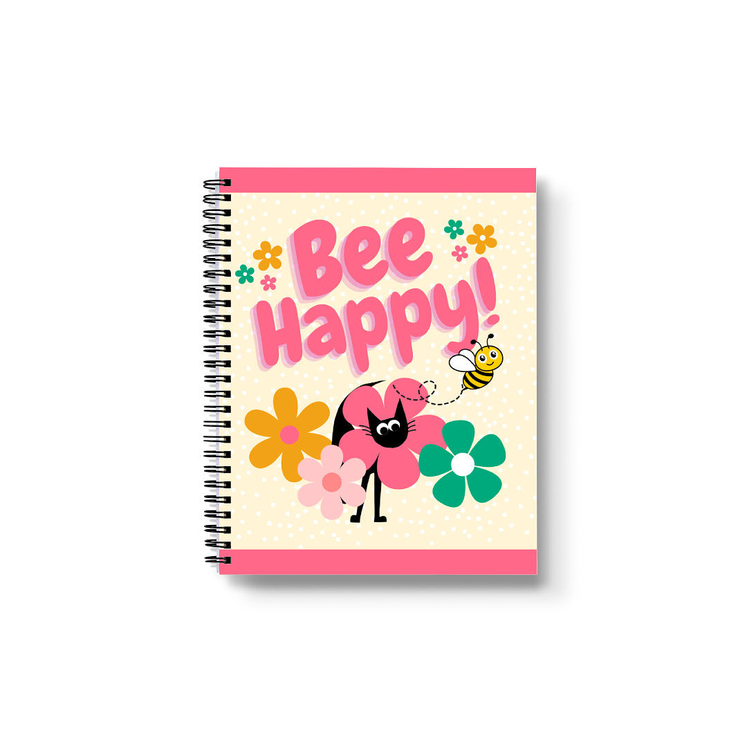 Bee Happy Notebook