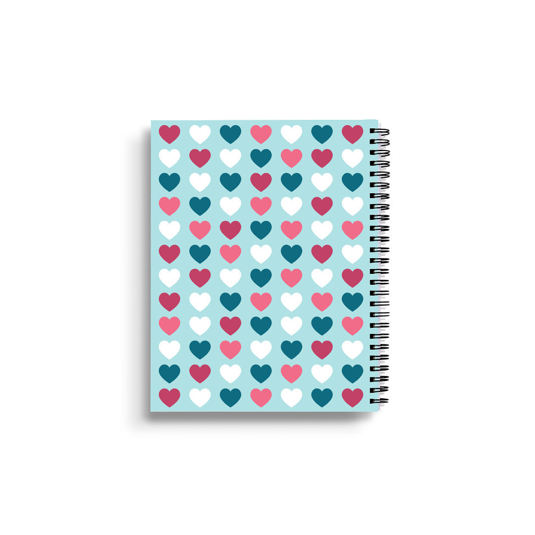Life Is A Hoot Hearts Notebook