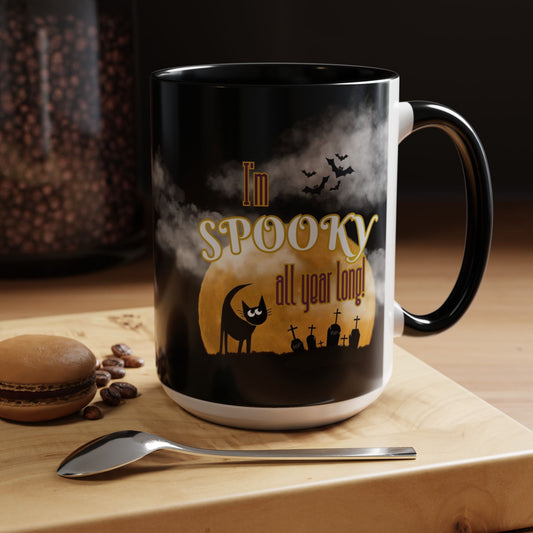 I'm Spooky All Year Long 15oz Coffee Mug