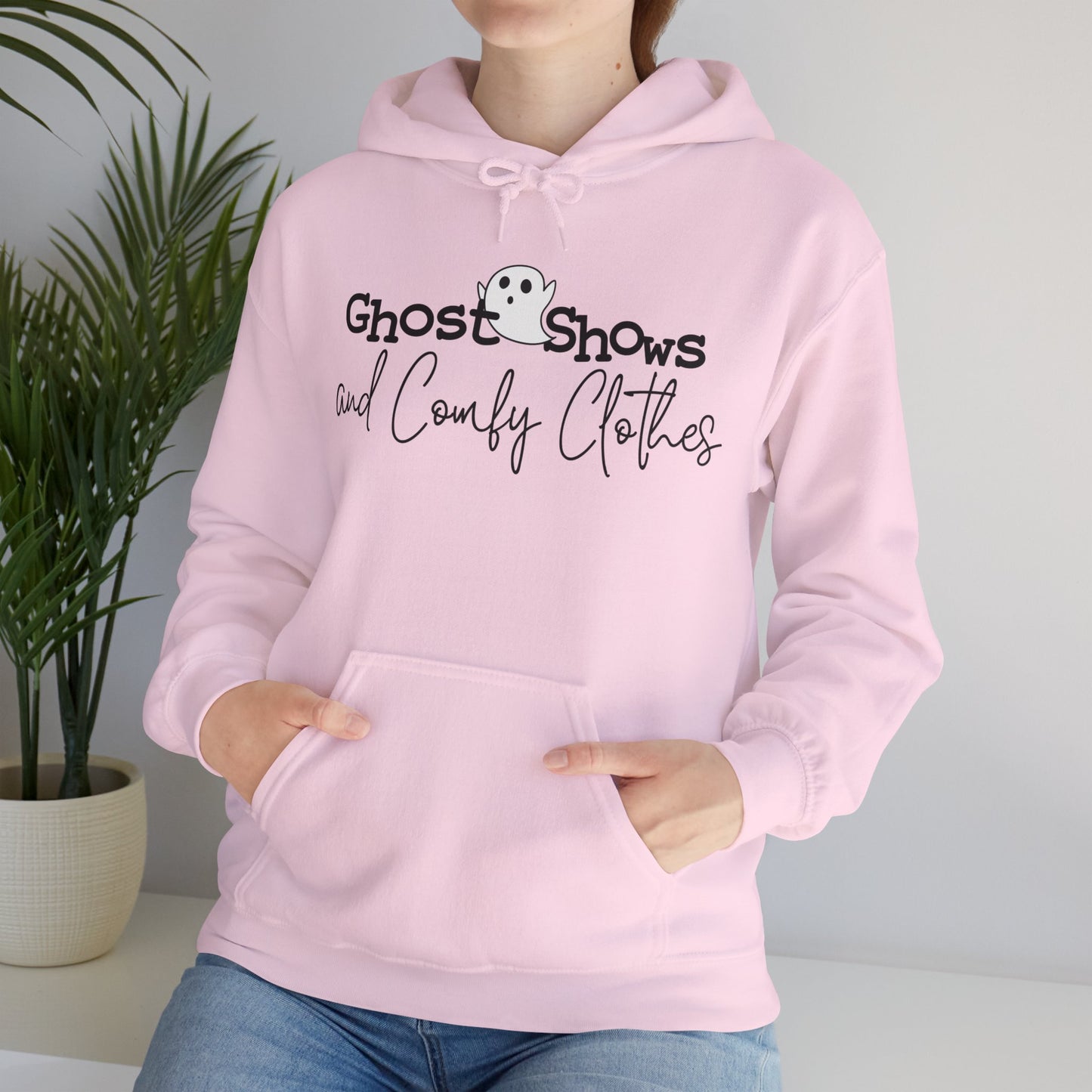 Ghost Shows & Comfy Clothes Hooded Sweatshirt