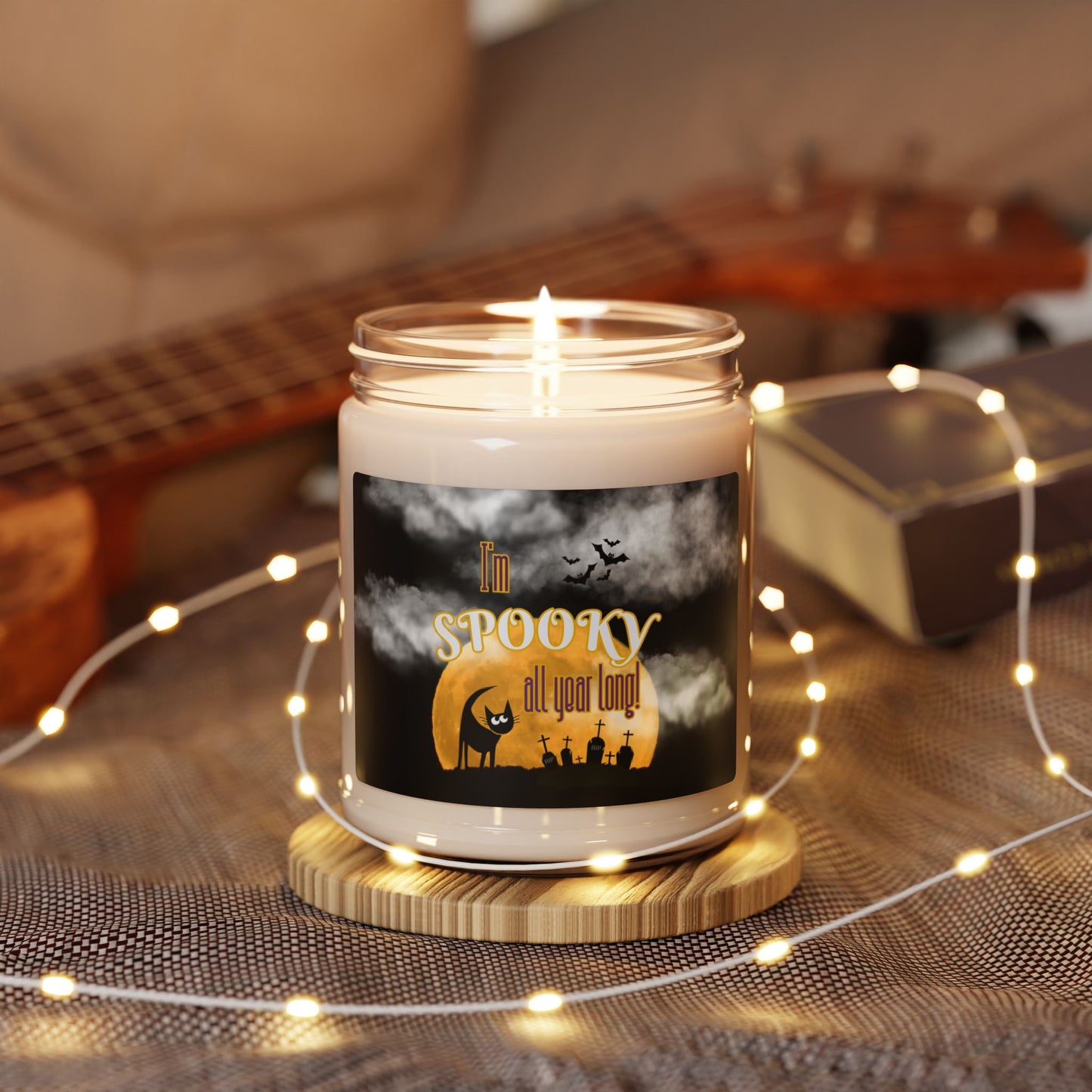 I'm Spooky All Year Long Scented Soy Candle, 9oz