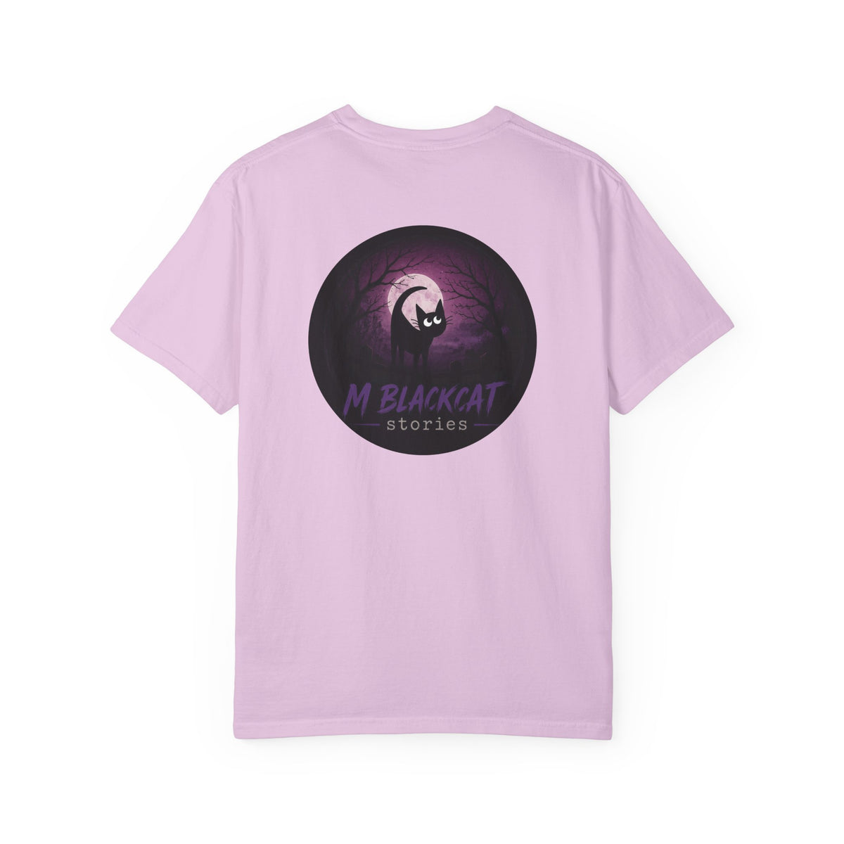 M. Blackcat Stories T-Shirt | Spooky Adventures Unisex Cotton Tee