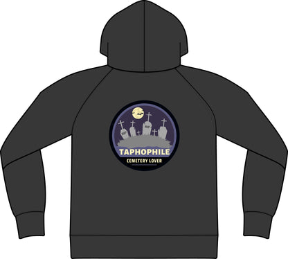 Taphophile - Cemetery Lover | M. Blackcat Unisex Terry Hoodie