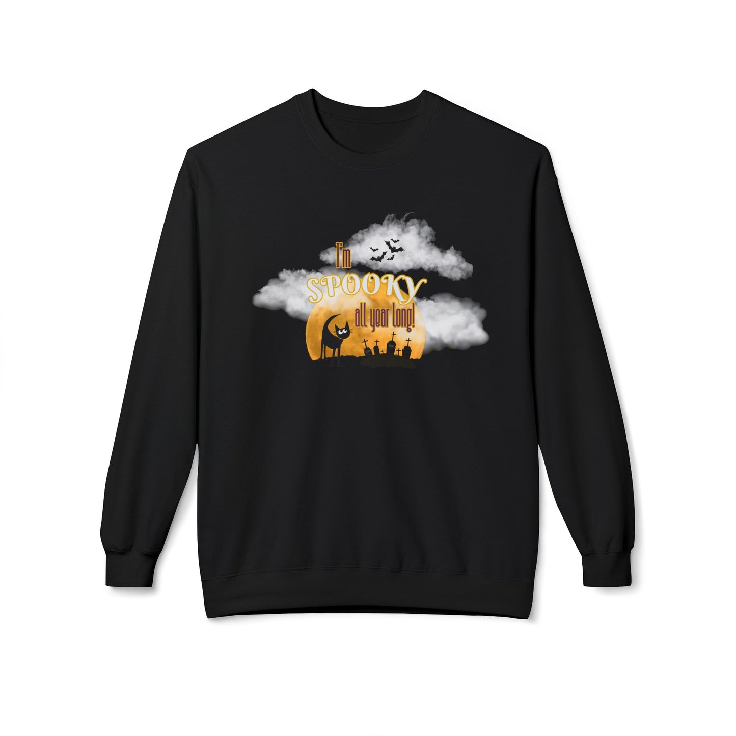 I'm Spooky All Year Long Crewneck Sweatshirt