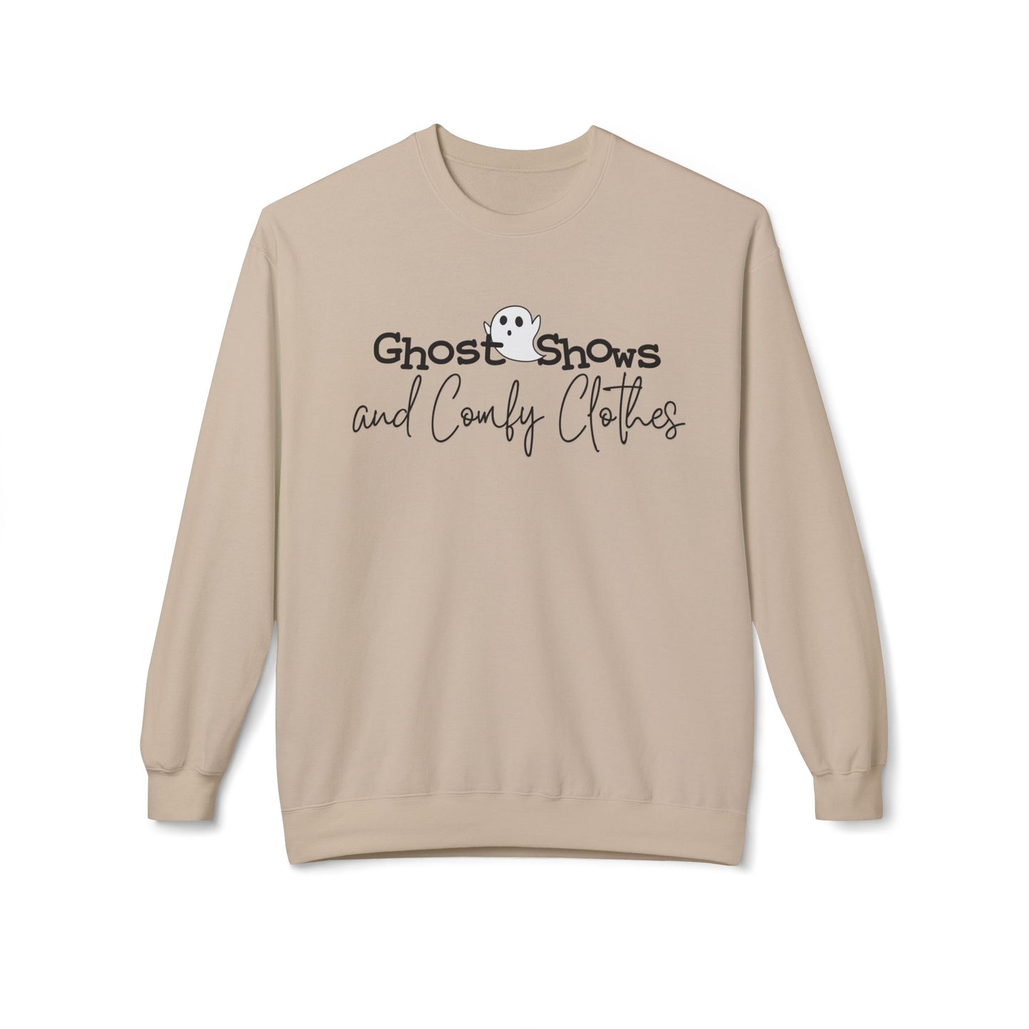 Ghost Shows & Comfy Clothes Crewneck Sweatshirt