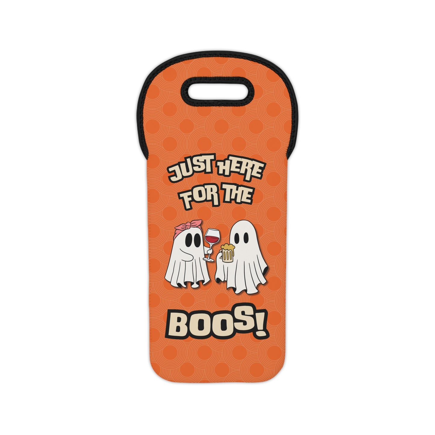 Just Here For The Boos! Wine Tote Bag