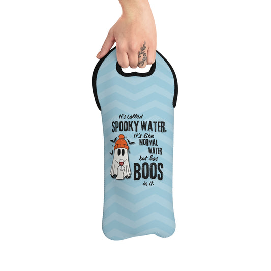 Spooky Water Wine Tote Bag