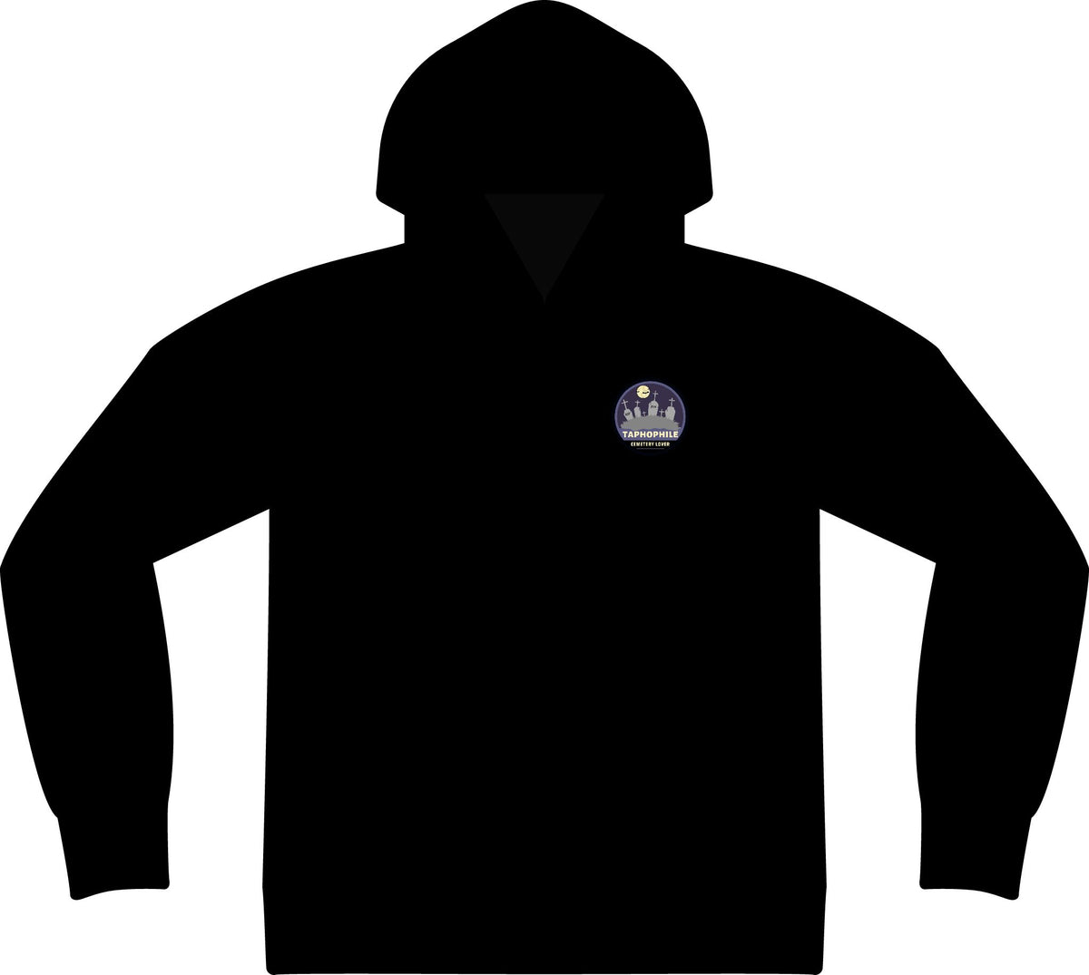 Taphophile - Cemetery Lover | M. Blackcat Unisex Terry Hoodie