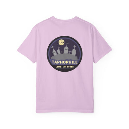 Taphophile - Cemetery Lover T-Shirt | Cemetery Unisex Cotton Tee