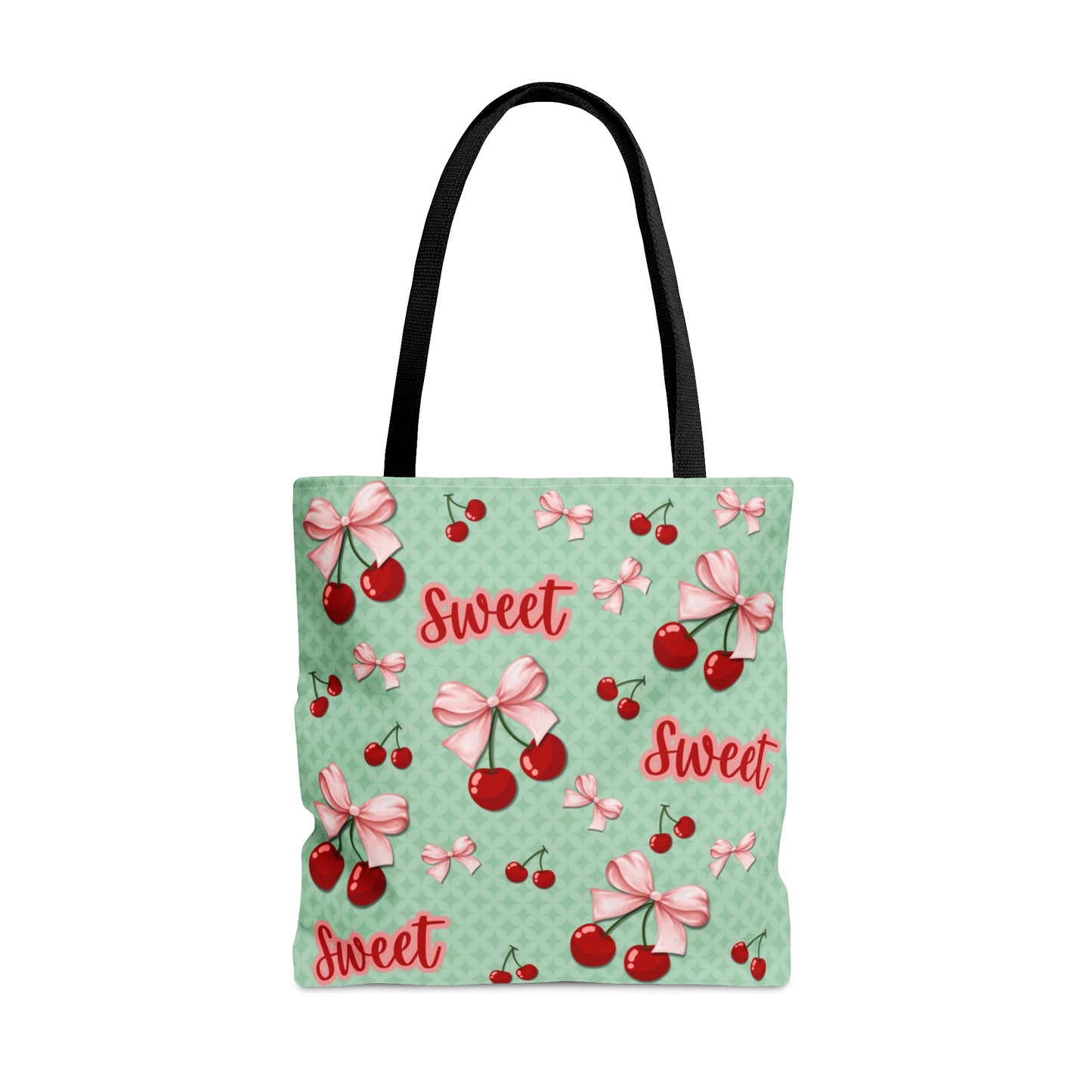 You're Sweet Ribbon Cherry Tote Bag