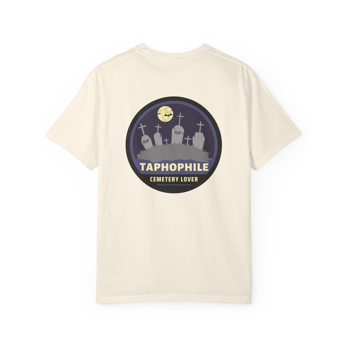Taphophile - Cemetery Lover T-Shirt | Cemetery Unisex Cotton Tee