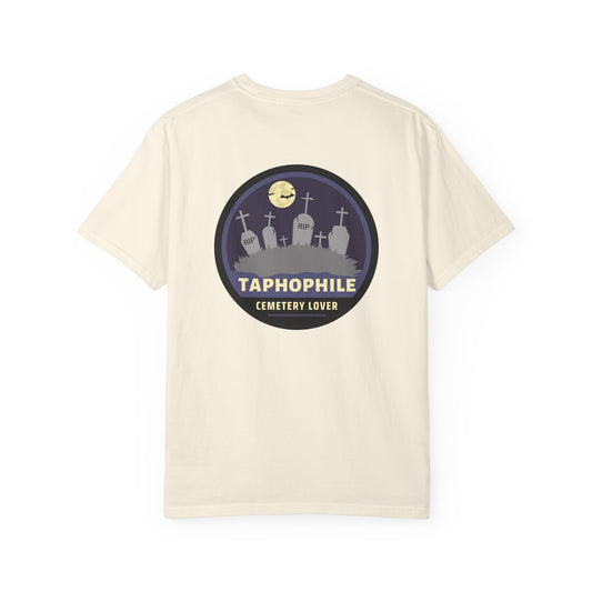 Taphophile - Cemetery Lover T-Shirt | Cemetery Unisex Cotton Tee