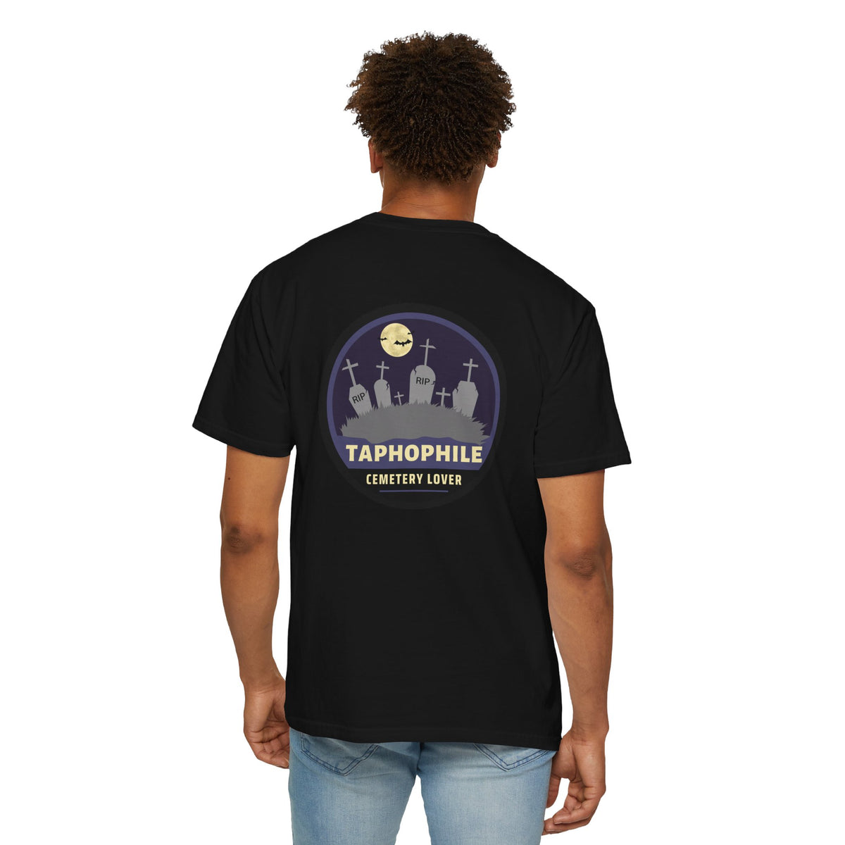 Taphophile - Cemetery Lover T-Shirt | Cemetery Unisex Cotton Tee