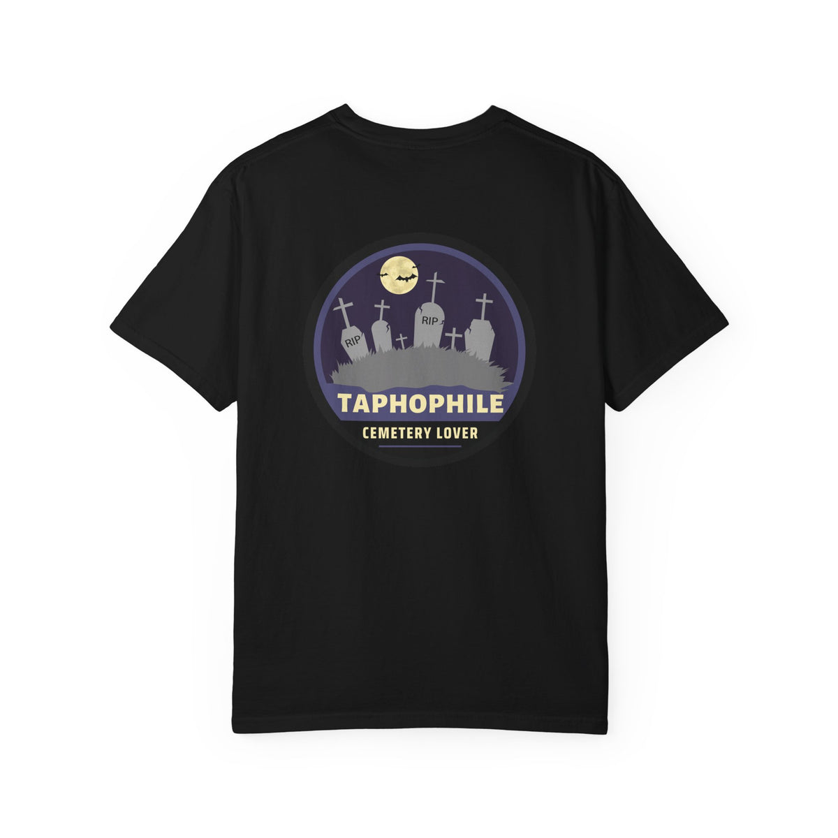 Taphophile - Cemetery Lover T-Shirt | Cemetery Unisex Cotton Tee