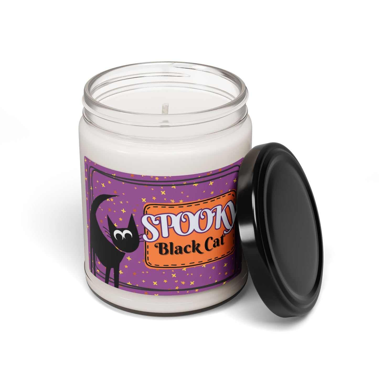 Black Cat I'm Spooky All Year Long Scented Soy Candle, 9oz