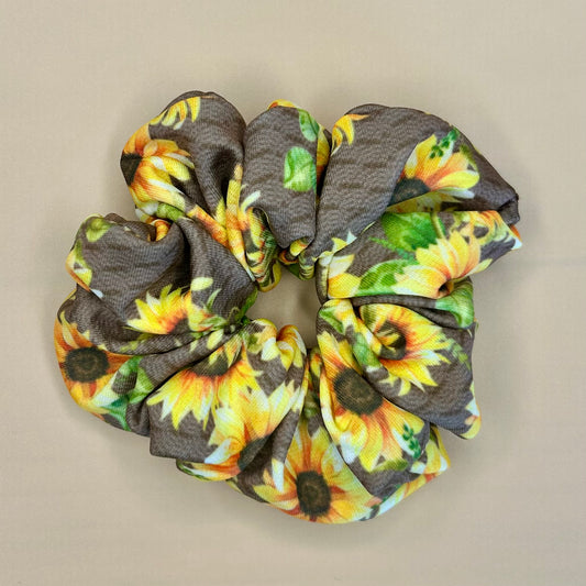 Sunflower Scrunchie