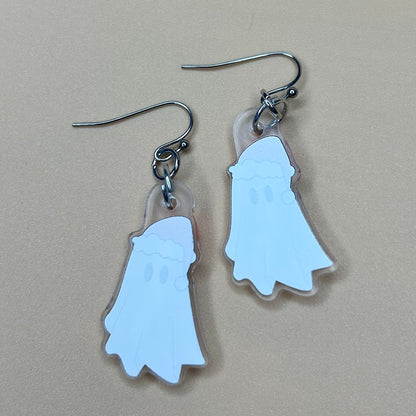 Christmas Ghost Earrings
