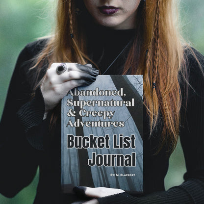 Abandoned Supernatural And Creepy Adventures Bucket List Journal: The Ultimate Diary To Plan Spooky Adventures, Travels, and Haunted Experiences - for Couples or Individuals